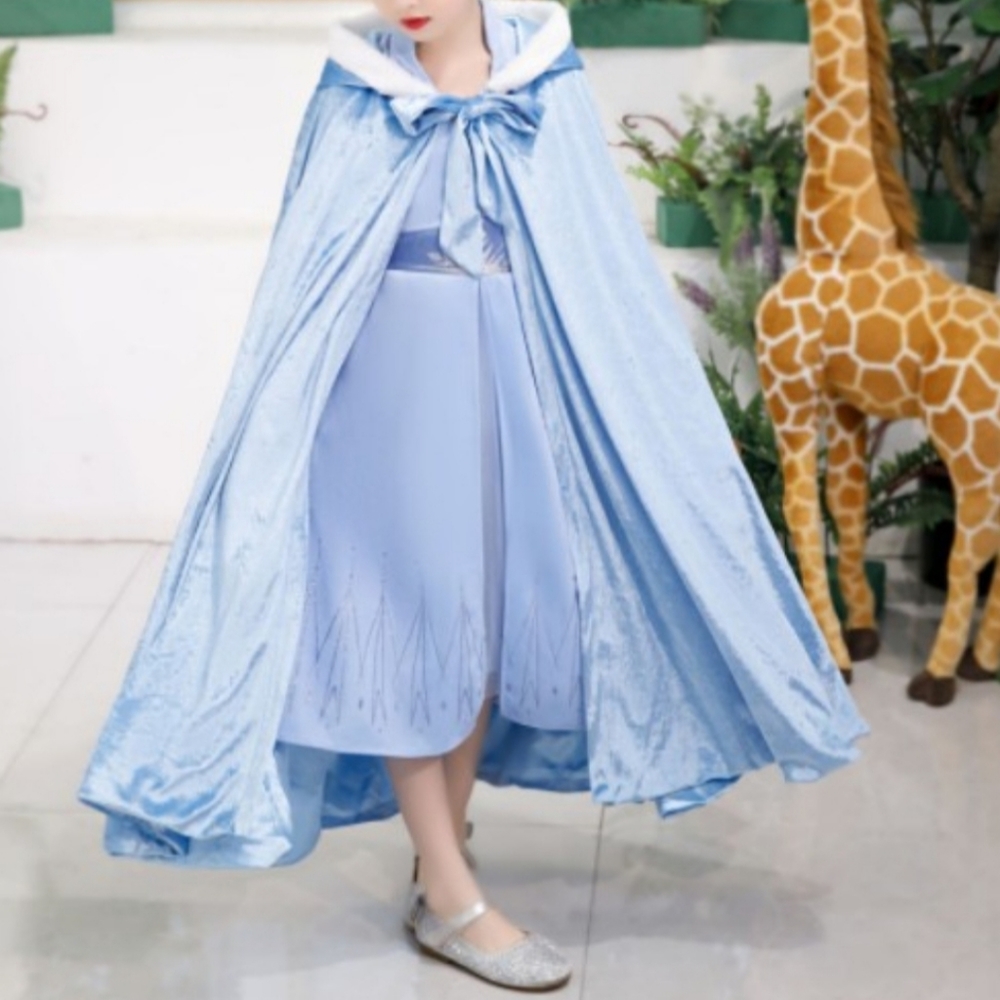 Blue cape